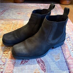 Ariat Men's Black Mid Town Rambler Boots 10.5 EE Wide Square Toe 10050876